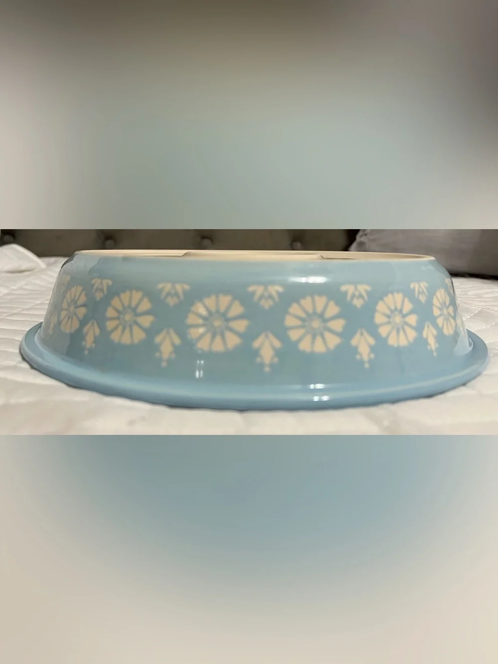 Pioneer Woman Sweet Rose Light Blue Pie Plate Dishwasher Oven & Microwave Safe